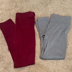 2 pack fleece lined legging
